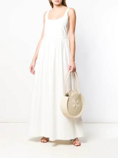 Shop Brock Collection Long Maxi Dress In White