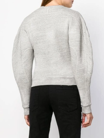 Shop Dsquared2 Born To Ride Sweatshirt In Grey