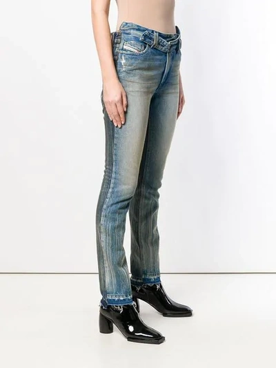 Shop Diesel Red Tag Classic Skinny-fit Jeans In Blue