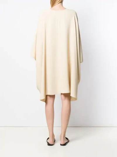 Shop The Row Kaftan Style Dress In Neutrals