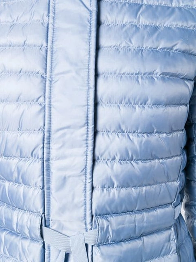 Shop Michael Michael Kors Short Padded Jacket - Blue