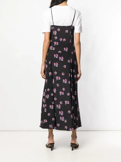 Shop Racil Floral Print Maxi Dress - Black