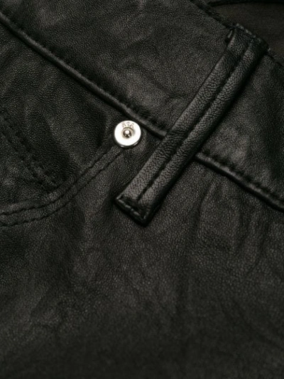Rta Cropped Skinny Trousers In Black