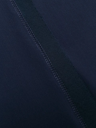 DOROTHEE SCHUMACHER 蝴蝶结领罩衫 - 蓝色