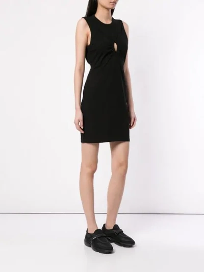 Shop Alexander Wang T High Twist Jersey Dress In Black