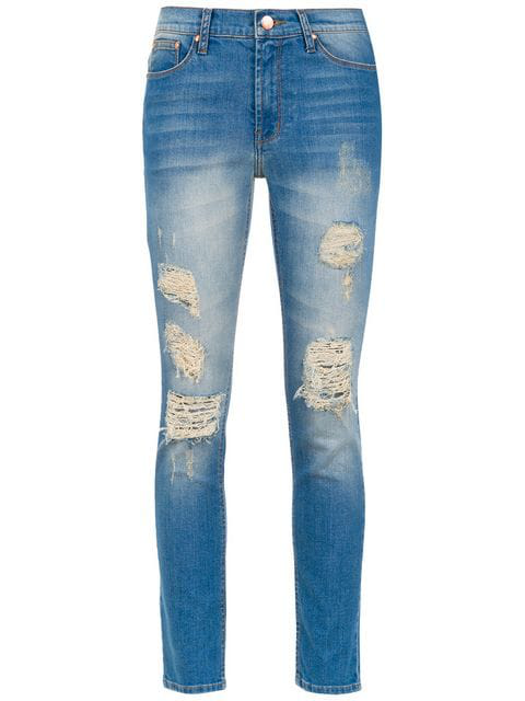 AmapÔ Rocker Two Skinny Jeans In Blue | ModeSens