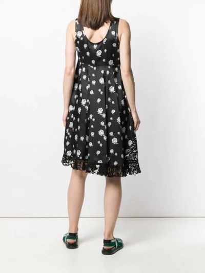 KENZO FLORAL DAY DRESS - 黑色