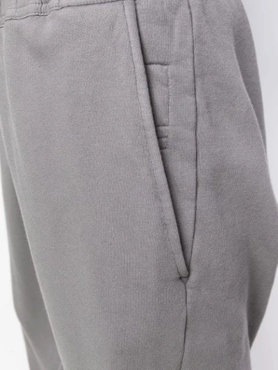 Shop Rick Owens Drkshdw Drawstring Cropped Trousers - Grey