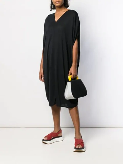 Shop Henrik Vibskov Join Jersey Dress In Black