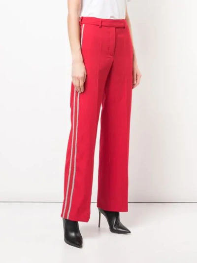 Shop Adaptation Hose Mit Seitlichen Streifen In Red