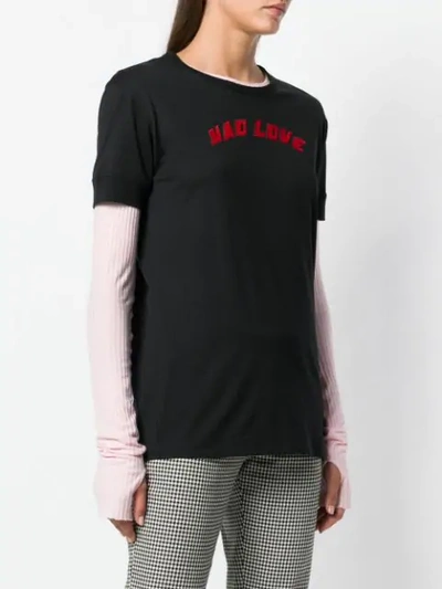 Shop Givenchy Mad Love Print T-shirt - Black