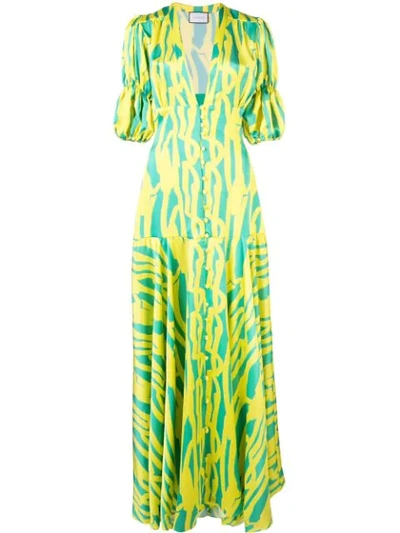 Shop Alexis Zuella Summer Dress In Green
