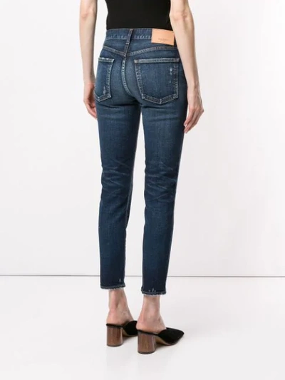 Shop Moussy Vintage Timpson Skinny Jeans In Blue