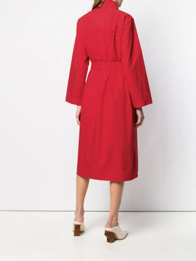 Shop Etro Meadows Dress In Red