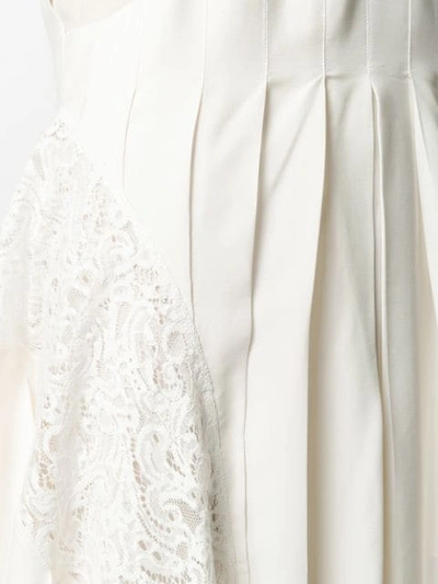 CHLOÉ ASYMMETRIC DRESS - 白色