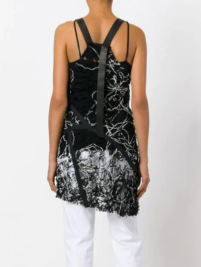 Shop Alessandra Marchi Particular Craft Top In Black