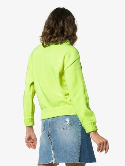 Shop Ashley Williams Grace Knit Jumper In Yellow