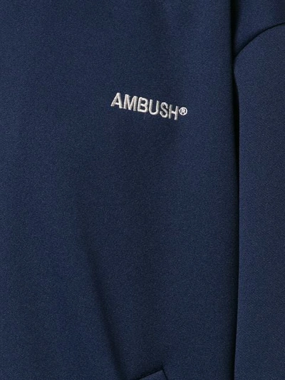 Shop Ambush Zipped Track Jacket In Blue