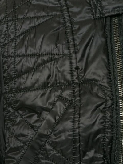 Shop Haider Ackermann Zoisite Technical Bomber Jacket In Black
