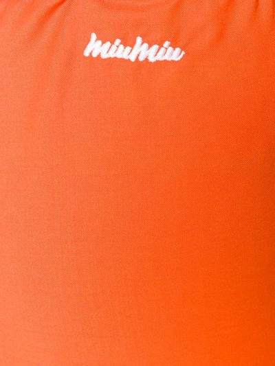 Miu Miu High In Orange