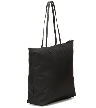 Shop Prada Set Of Two Nylon Totes In Black