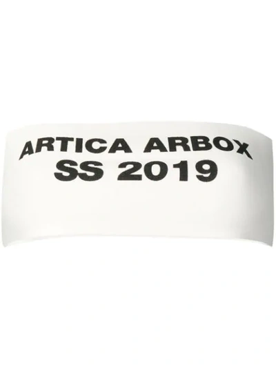 Shop Artica Arbox Logo Tube Top In White