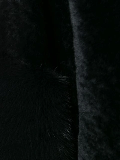 ALMAROSAFUR GIULIA外套 - 黑色
