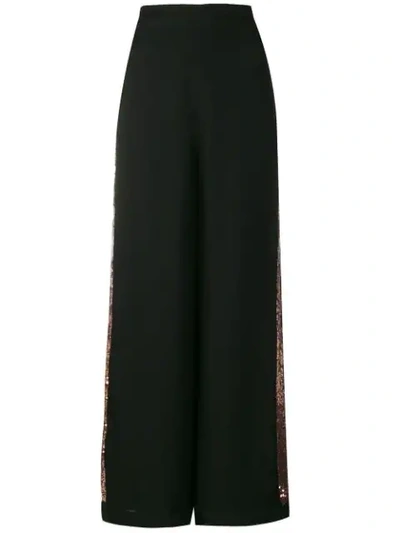 Shop Temperley London Sycamore Trousers In Black