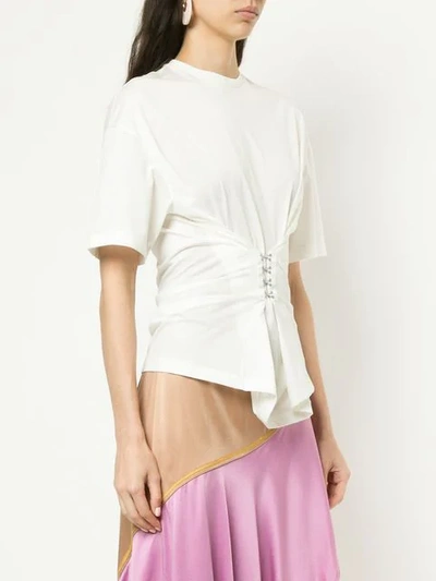 Shop Le Ciel Bleu Fitted Waist Short In White