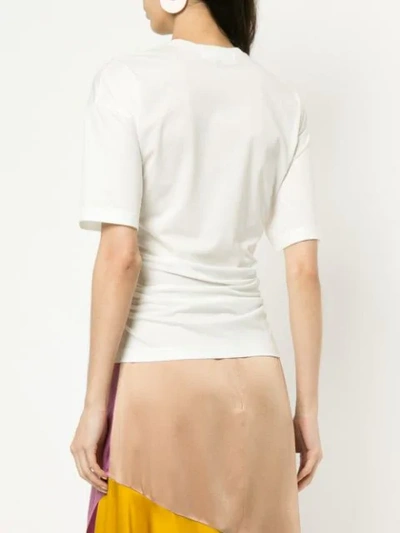 Shop Le Ciel Bleu Fitted Waist Short In White