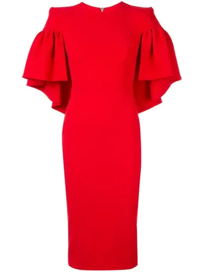 Shop Alex Perry Coralie Dress In Red