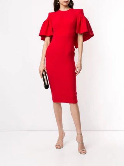 Shop Alex Perry Coralie Dress In Red