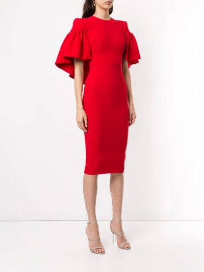 Shop Alex Perry Coralie Dress In Red