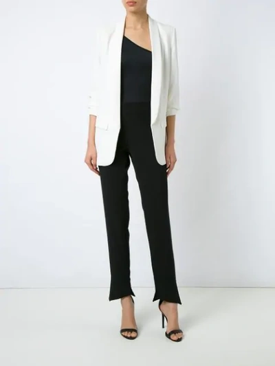 Shop Adriana Degreas Flared Trousers In Black