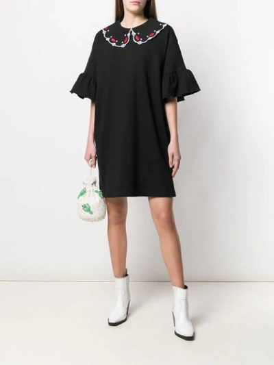 Shop Vivetta Fanov Dress In Black