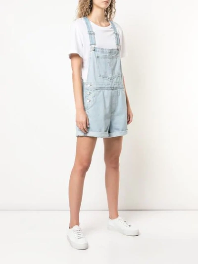 Shop Levi's Vintage Dungaree Shorts In Blue