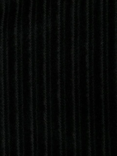 Shop Saint Laurent Velvet Corduroy Jacket In Black