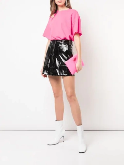 Shop Amiri Distressed T In Pink