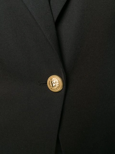 Shop Balmain Single-button Blazer In Black