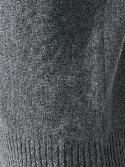 Shop Calvin Klein Round Neck Jumper - Grey
