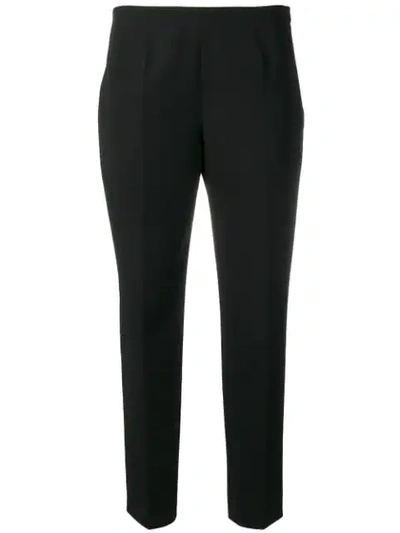 Shop Piazza Sempione Classic Tailored Trousers In Black