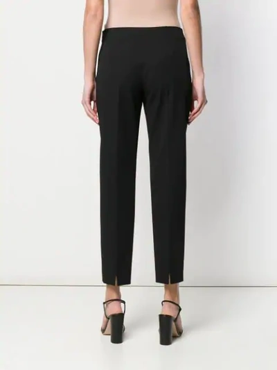 Shop Piazza Sempione Classic Tailored Trousers In Black