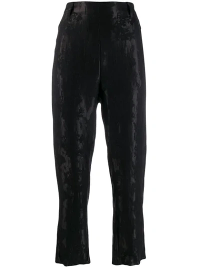 Shop Ann Demeulemeester Minerva Trousers In Black