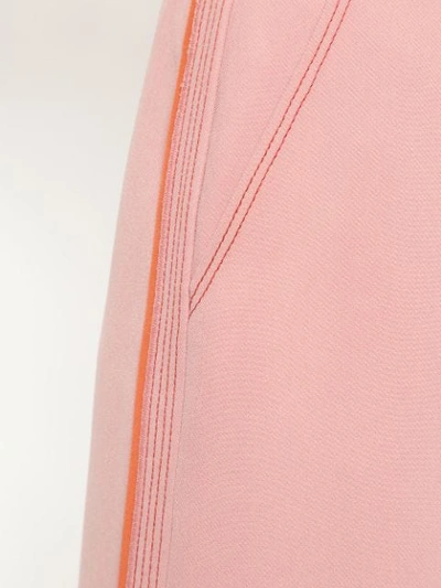 Shop Roksanda Hasani Cropped Trousers In Pink