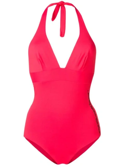 Shop Gentry Portofino One-piece Swimsuit In Pink