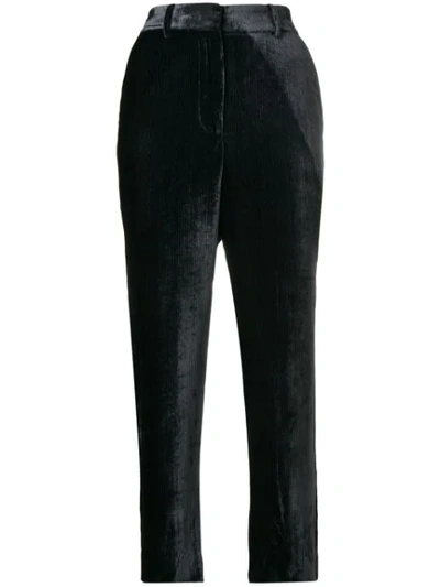 Shop Sies Marjan Corduroy Velvet Trousers - Grey