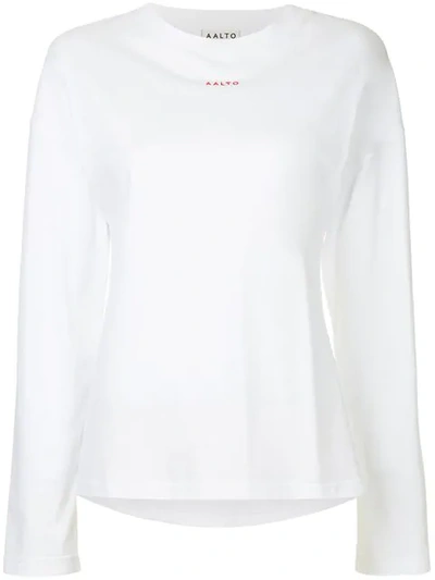 Shop Aalto Loose T-shirt In White