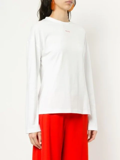 Shop Aalto Loose T-shirt In White