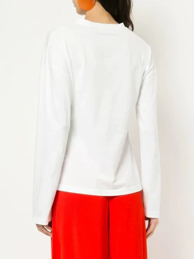 Shop Aalto Loose T-shirt In White