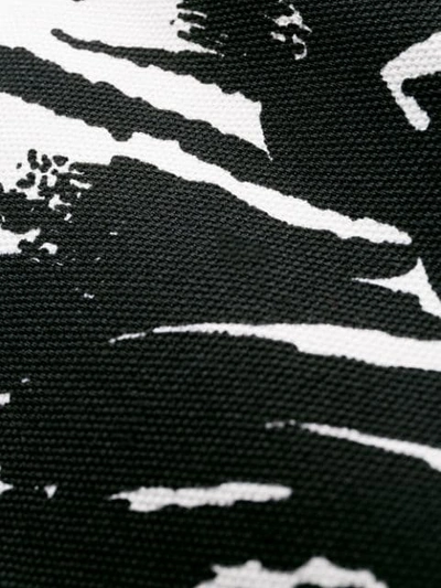 Shop N°21 Zebra Print Pencil Skirt In Black